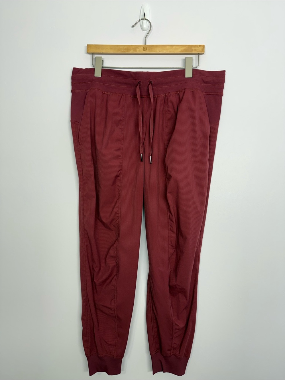 Lululemon Dance Studio Jogger Red Merlot? Size 14 28” Inseam